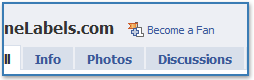 Become a fan of OnlineLabels.com!