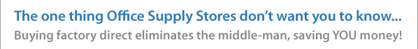 The one thing Office Supply Stores don't want you to know...