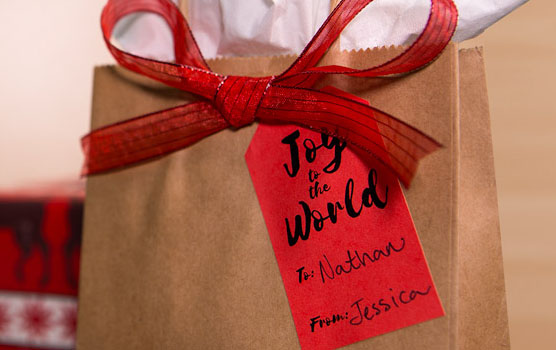 True red labels in use